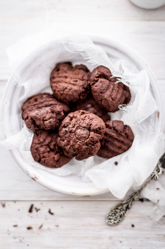 Biscotti vegani doppio cioccolato - benedetta marchi