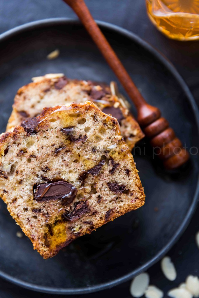 Vegan Banana Bread al cioccolato