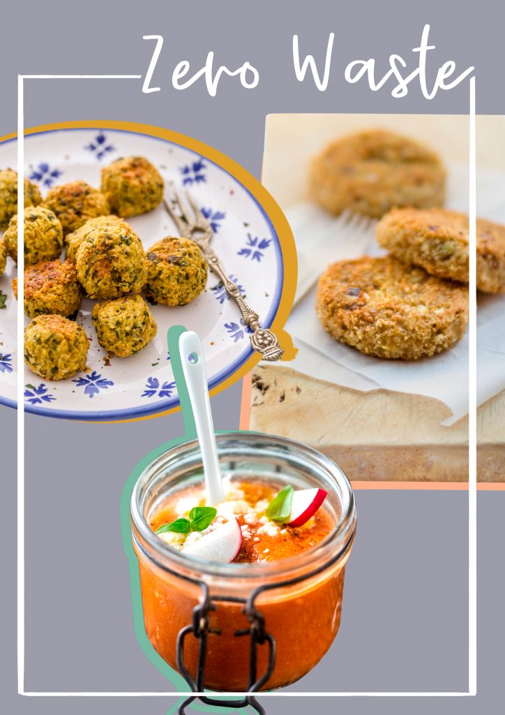 ricette zero wate realizzate con gli scarti in cucina. da mangiare al cucchiaio o come finger food, sono perfetti per un aperitivo d'estate