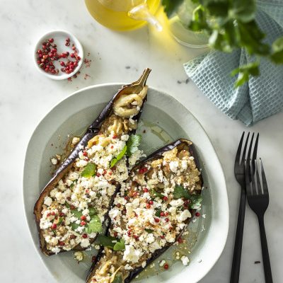 melanzane al forno ripiene