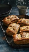 mini plumcakes di banane e cioccolato